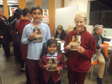 The winners of Mount Waverley's annual writing competition at the Through My Eyes launch